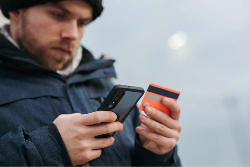 Committing fraud on an e-commerce website